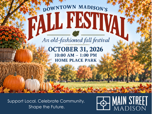 Main Street Madison Fall Festival Booth